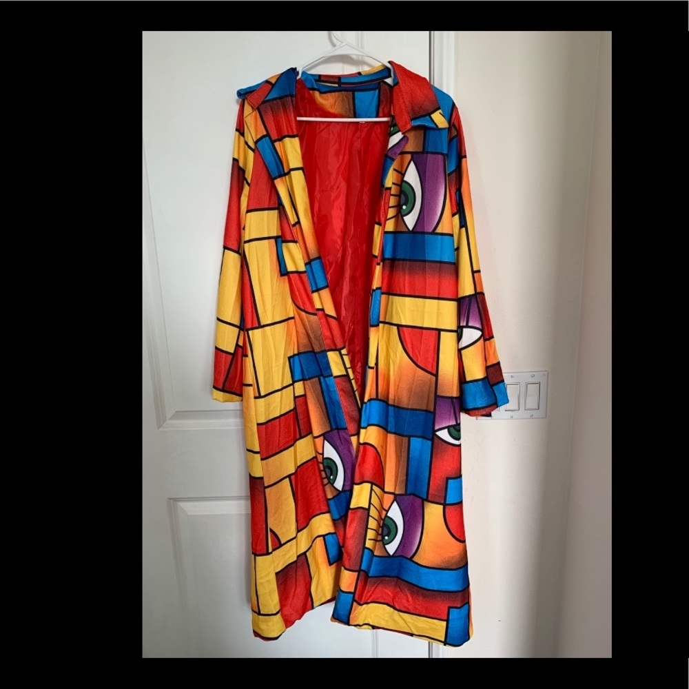 multi colored X-Large coat